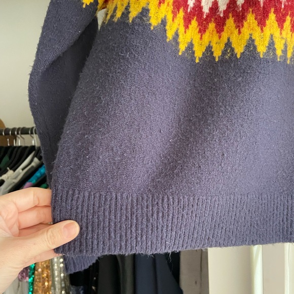 Simons Colourful Fair Isle Sweater - Picture 3 of 3